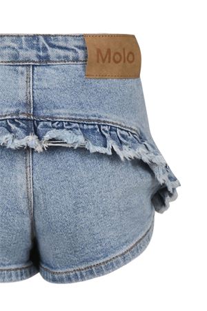 shorts in cotone denim MOLO KIDS | 2S25H1095418